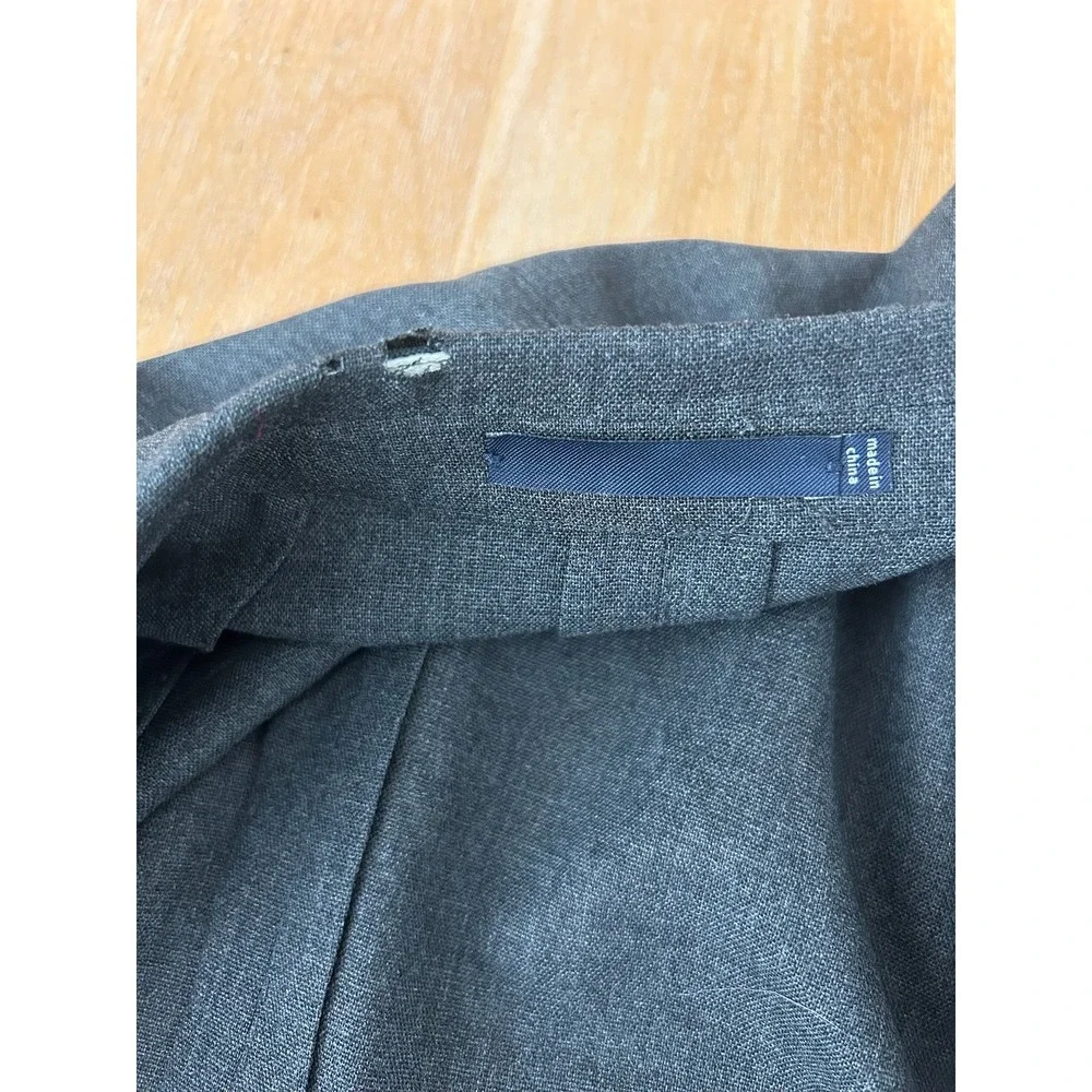 SUITSUPPLY Traveler Grey Wool Jacket Blazer Sportscoat 40L Lanificio Cerruti‎